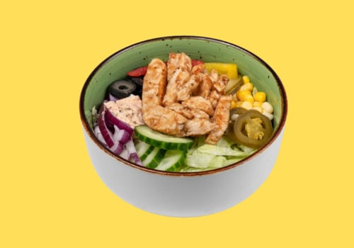 Hühnchen Mexico Salat