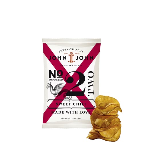 John & John Crisps Sweet Chili