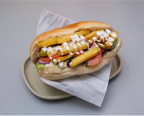 Kebab Uncle Fries im Pide