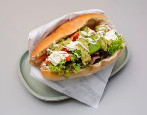 Kebab Green Bite im Pide