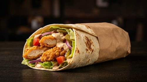 Crispy Chicken Wrap