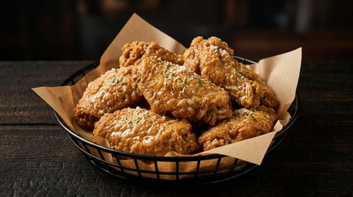 Garlic Parmesan Wings 6 Stück