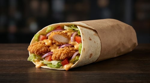 Chicken Cheesy Wrap