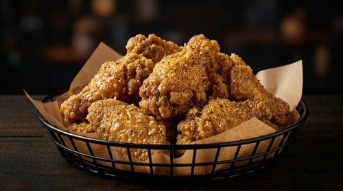 Lemon Pepper Wings 6 Stück