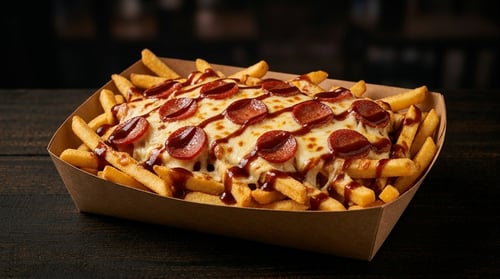 Barbecue Loaded Fries