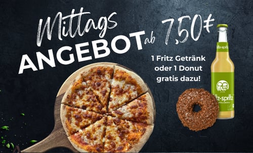 Pizza Mittagsangebot