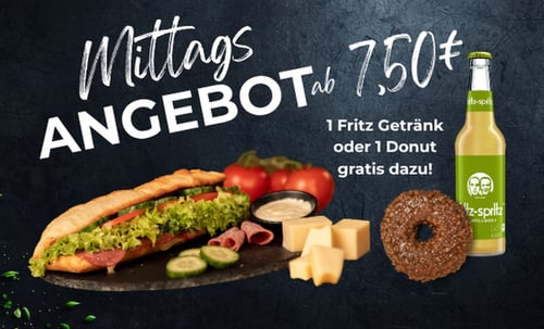 Baguette Mittagsangebot