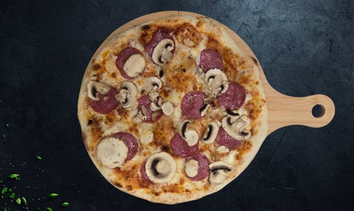 Pizza Salami e Funghi ø 25cm