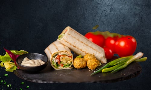 Tortilla Falafel