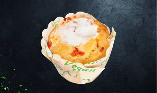 Vegan Karotten-Kürbiskern Muffin