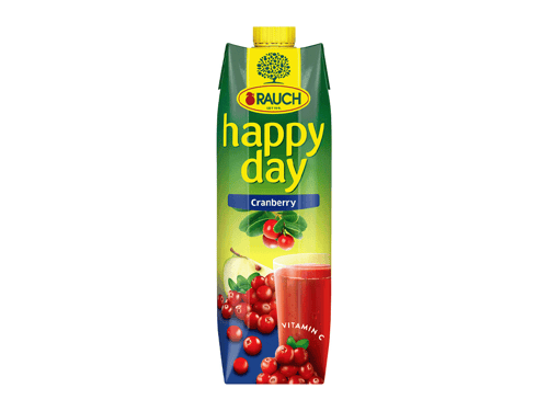 Rauch Happy Day Cranberry 1 l