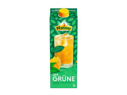 Pfanner Der Grüne Zitrone Kaktusfeige 2 l