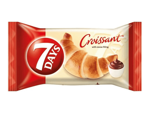 7 Days Croissant mit Kakaocremefüllung