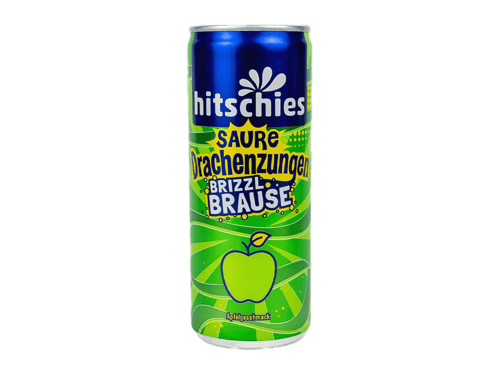 Hitschies Saure Drachenzungen brizzl Brause Apfel 250 ml