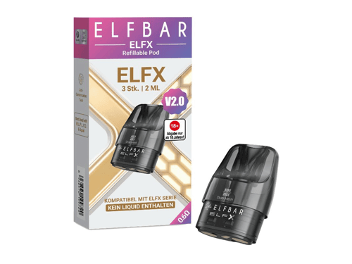 Elfbar Elfx V2.0 Leer-Pod 0,6 Ohm