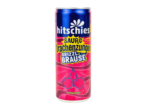 Hitschies Saure Drachenzungen brizzl Brause Kirsche 250 ml