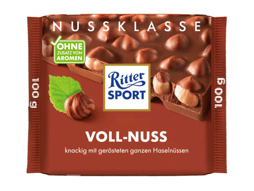 Ritter Sport Nuss Klasse Voll Nuss