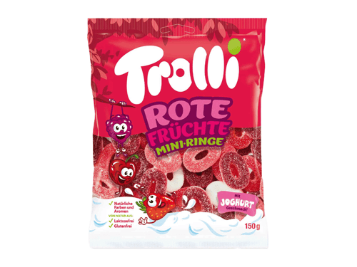 Trolli Rote Früchte Mini Ringe
