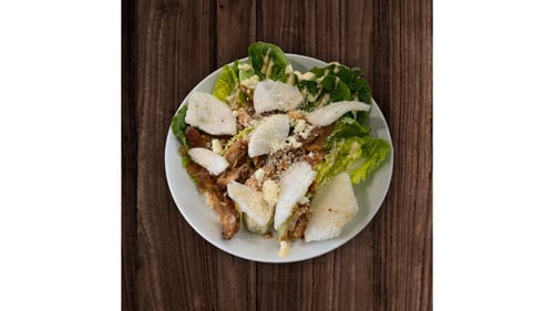 Crispy Chicken Caesar Salad