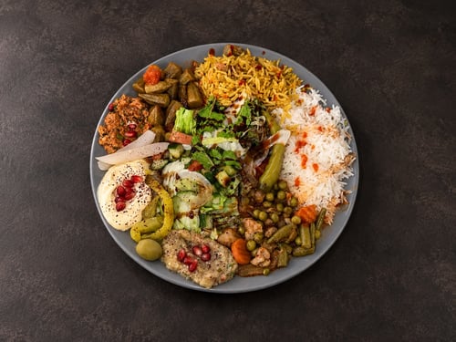 Veganes Tagesessen