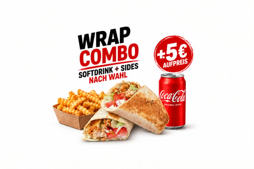 Combo Wraps Menu