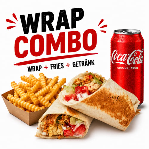 Combo Wraps Menu