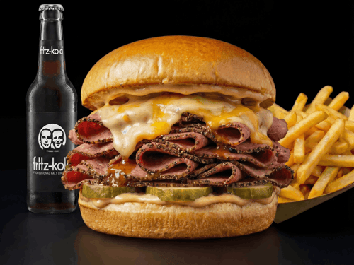 The Pastrami als Menü