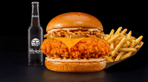 THE HOT HONEY CRUNCH als Menü