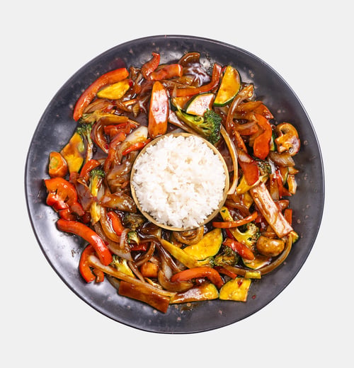 Würziges Delight Wok
