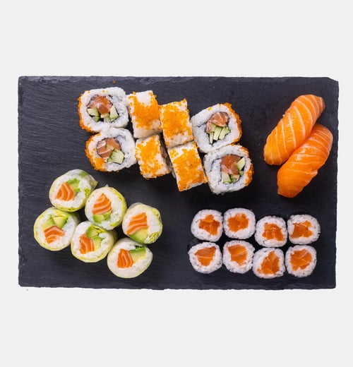 Lachs Menü