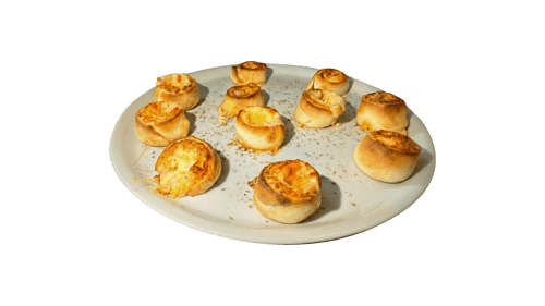 Gefüllte Pizzabrötchen