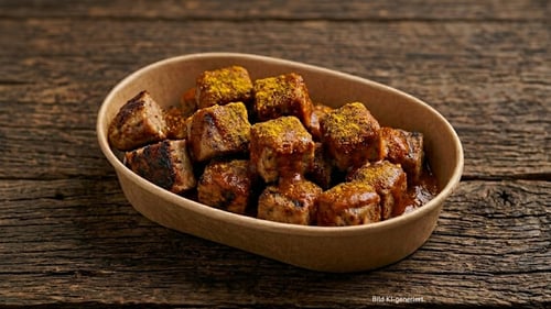 Vegane Curry Frikadelle