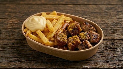 Vegane Frikadelle Menü 1