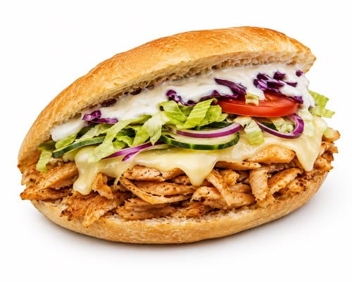Broodje doner kaas