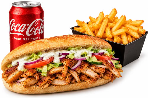 Broodje Doner Menu