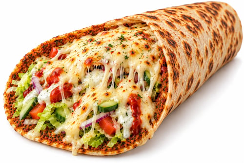 Pizza met kaas