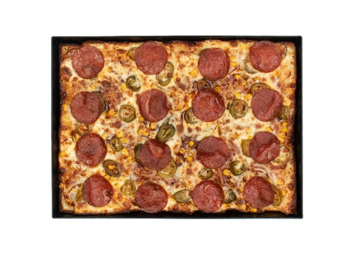 Pizza Hot BBQ L, 32x24cm