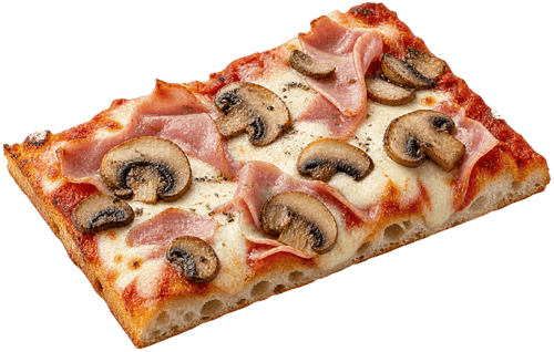 Pizza Schinken Pilze 