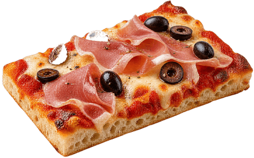 Pizza Parmaschinken Oliven 