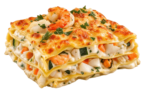 Lasagne mit Fisch 