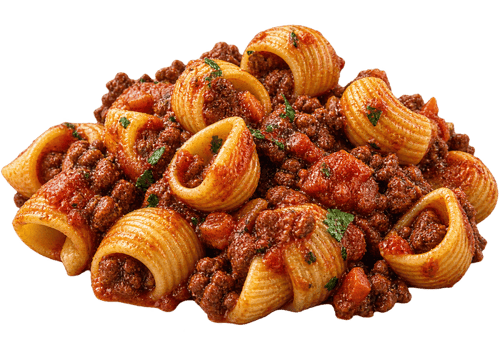 Lumache mit Rinderragù