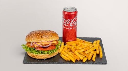 Chicken Burger Menü