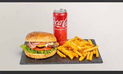 Baro's Spegg Burger Menü