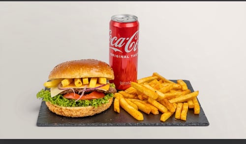 Baro's Fries Burger Menü