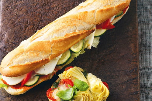 Halloumi Baguette