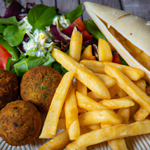 Falafel Teller
