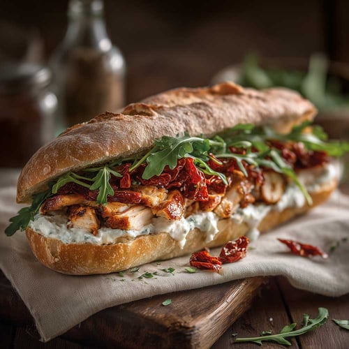 Hänchen Brust Baguette