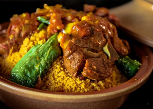 Couscous mit Lammfleisch