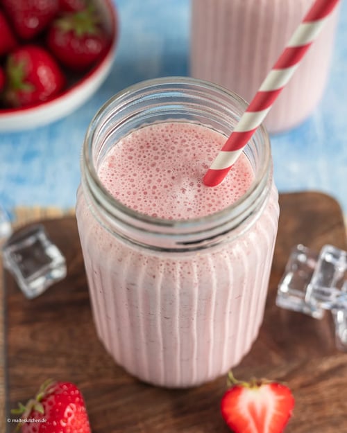 Milchshake Erdbeere