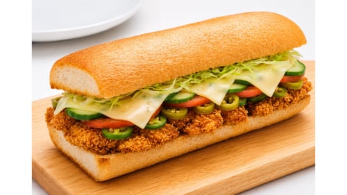 Spicy Crispy Chicken Croque (18cm)